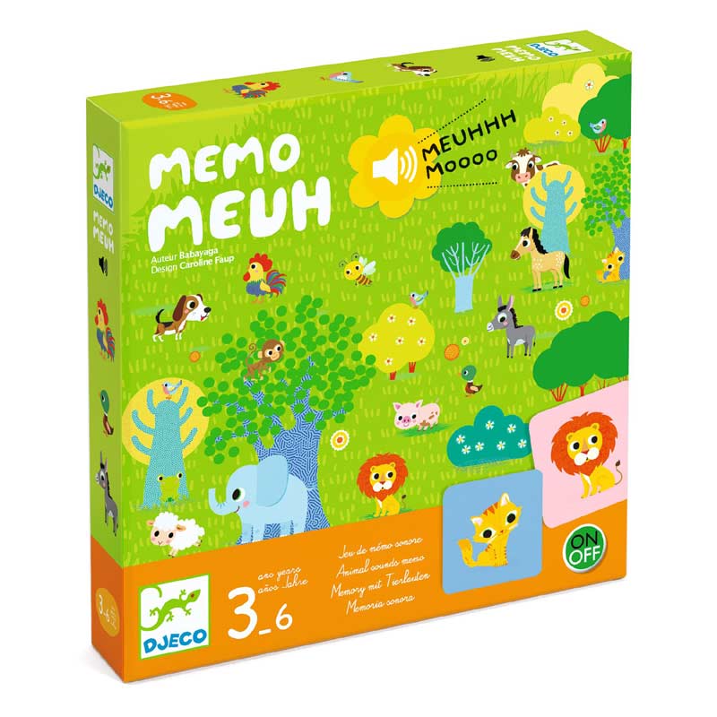 Memo Meuh Game by Djeco
