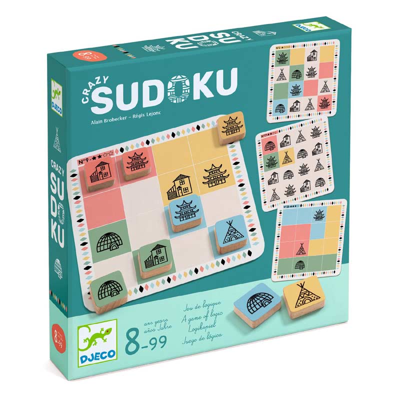 Crazy Sudoku Game by Djeco