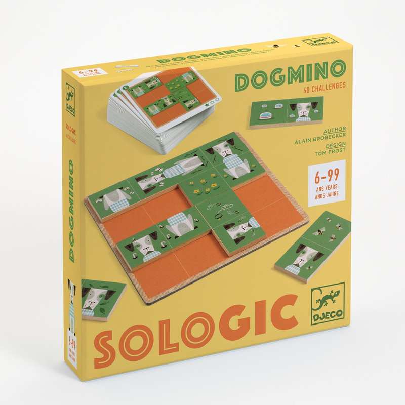 Dogmino - Sologic Game by Djeco