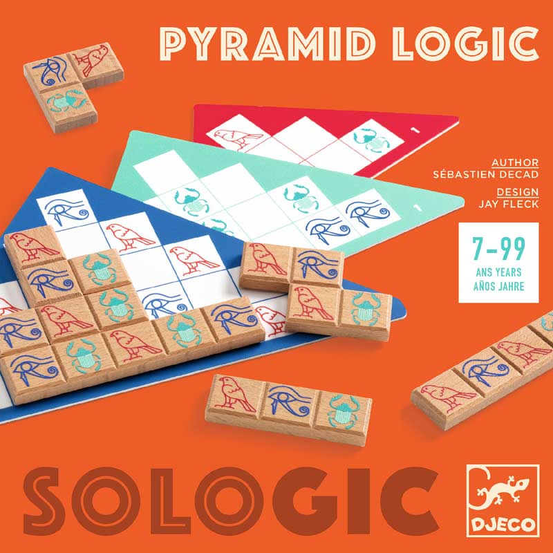 Pyramid Logic Game by Djeco