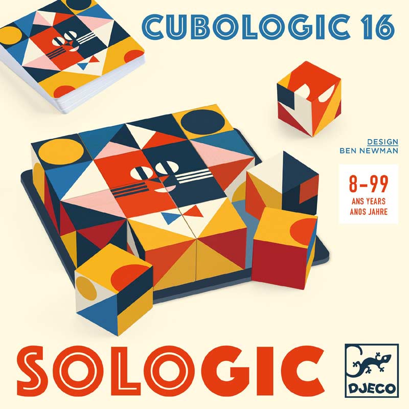 Cubologic 16 Game by Djeco