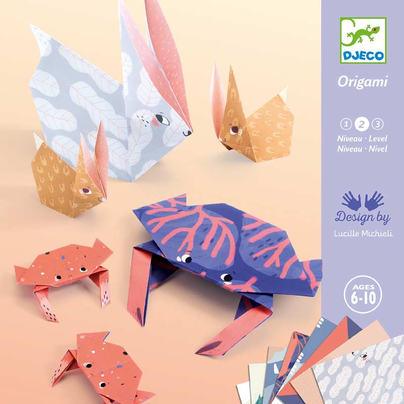 Animal Family Origami - Design By from Djeco