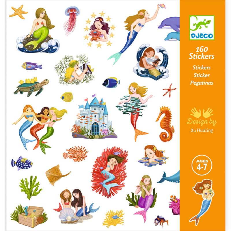 Mermaids Stickers by Djeco
