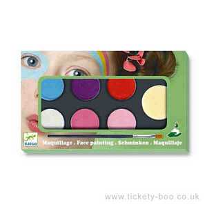 Sweet Face Paints - 6 Colours Palette by Djeco