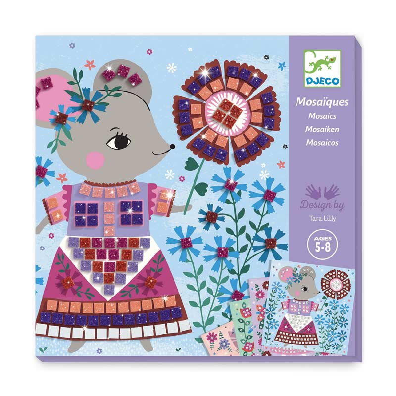 Lovely Pets Mosaic Kit by Djeco