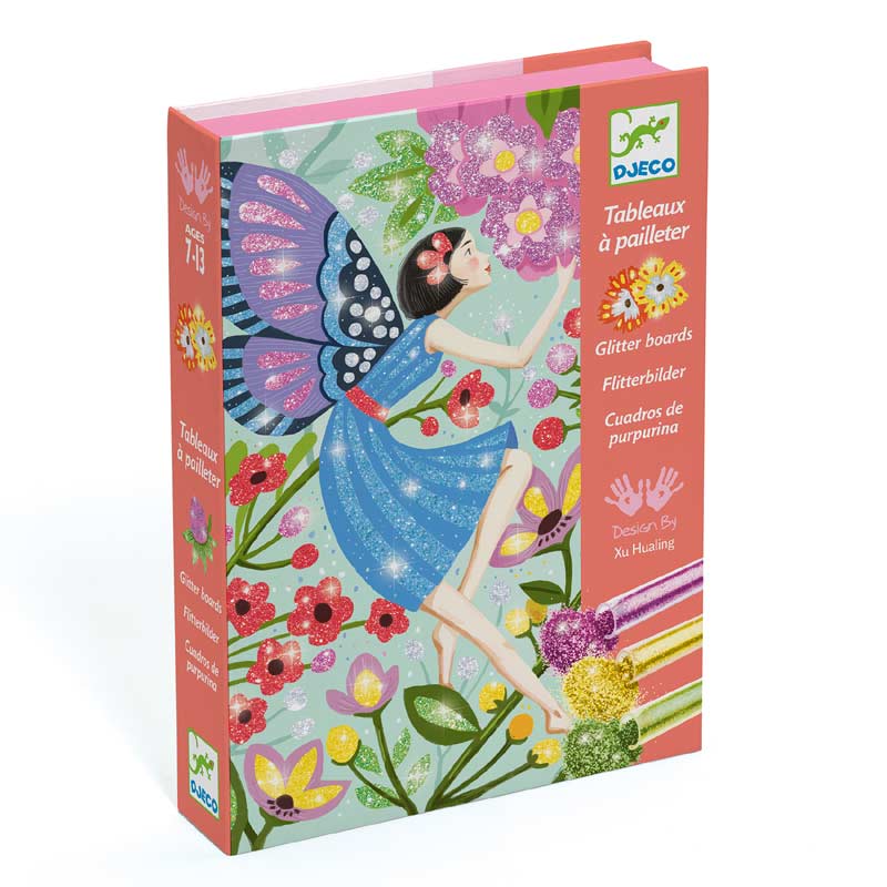 The Gentle Life of the Fairies Glitter Boards by Djeco