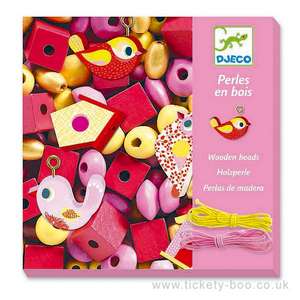 Birds Wooden Beads by Djeco