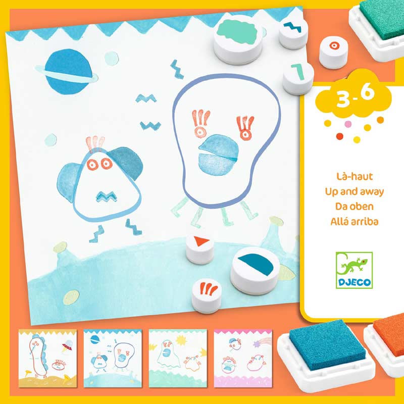 Up And Away - Stamp Set by Djeco