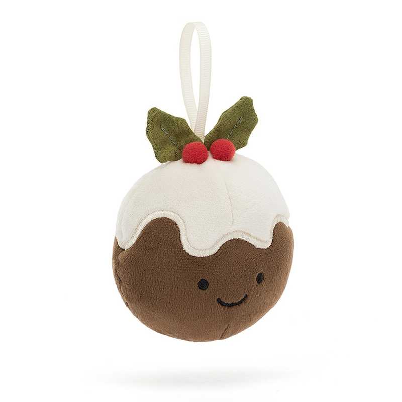 Festive Folly Christmas Pudding by Jellycat