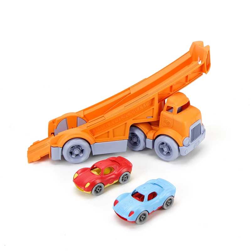 Racing Truck with 2 Racers by Green Toys