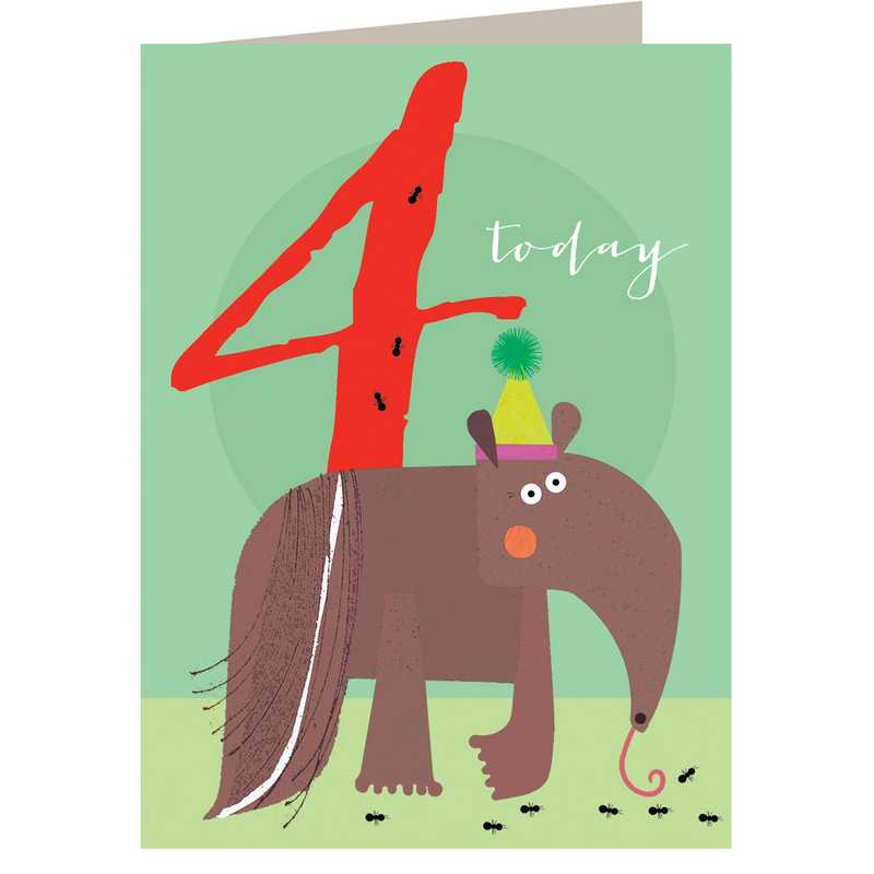 Anteater Four Card by Kali Stileman