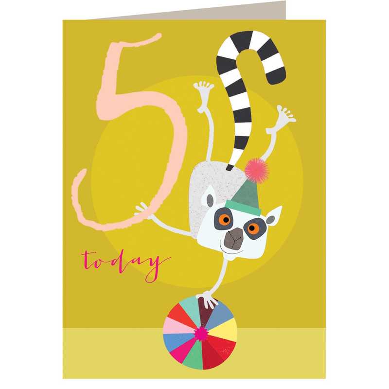 Lemur Five Card by Kali Stileman