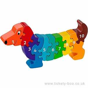 Dog 1-10 Jigsaw by Lanka Kade