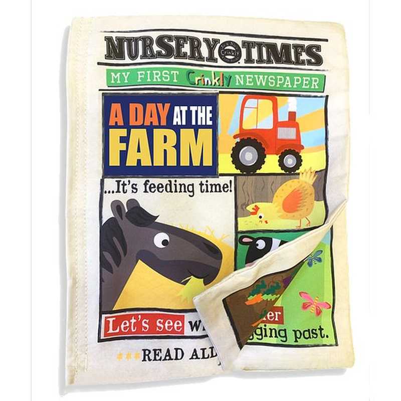 A Day At The Farm - Nursery Times Crinkly Newspaper