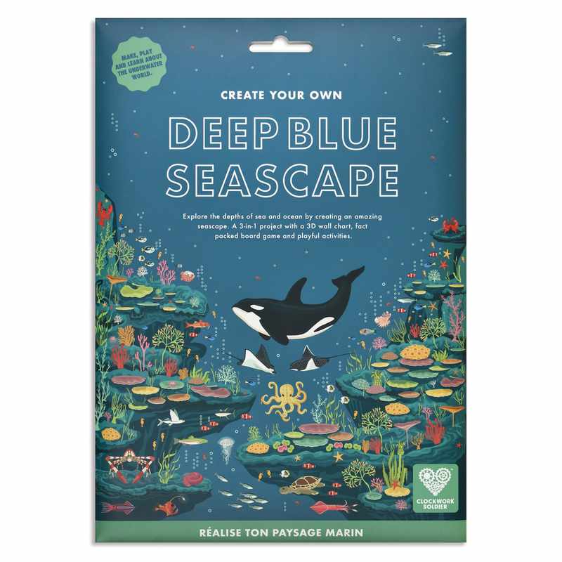 Create Your Own Deep Blue Seascape by Clockwork Soldier