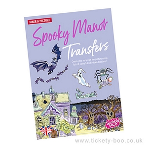 Spooky Manor Transfers by Scribble Down