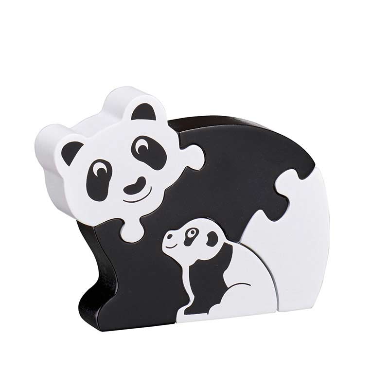 Panda & Baby Jigsaw by Lanka Kade