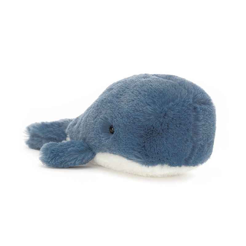Wavelly Whale Blue by Jellycat