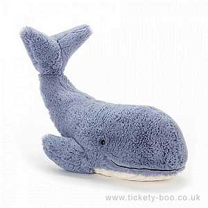 Wilbur Whale Small by Jellycat