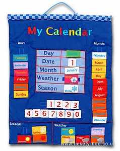 My Calendar Blue by Fiesta Crafts
