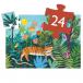 The Tiger's Walk 24pcs Silhouette Puzzle by Djeco - 2