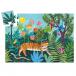 The Tiger's Walk 24pcs Silhouette Puzzle by Djeco - 1