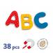 38 Big Magnetic Letters by Djeco - 2
