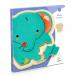 Puzzlo Elephant 14pcs Wooden Puzzle by Djeco - 1