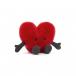 Amuseable Red Heart Little by Jellycat - 0