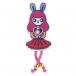 Bunny Girl Brooch Factory E-textil by Djeco - 1
