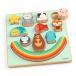 Rainbow Puzz & Boom Wooden Puzzle by Djeco - 1