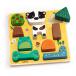 Happy Puzz & Match Wooden Puzzle by Djeco - 1
