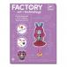 Bunny Girl Brooch Factory E-textil by Djeco - 0