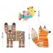 3 Giant Animals - Create with Paper by Djeco - 2